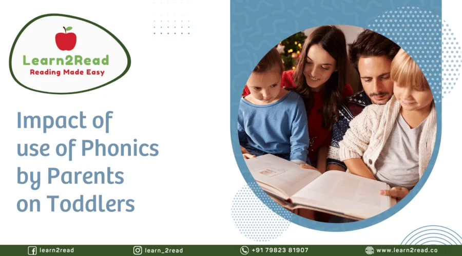 Why should parents use phonics for their tiny tots to help them read?