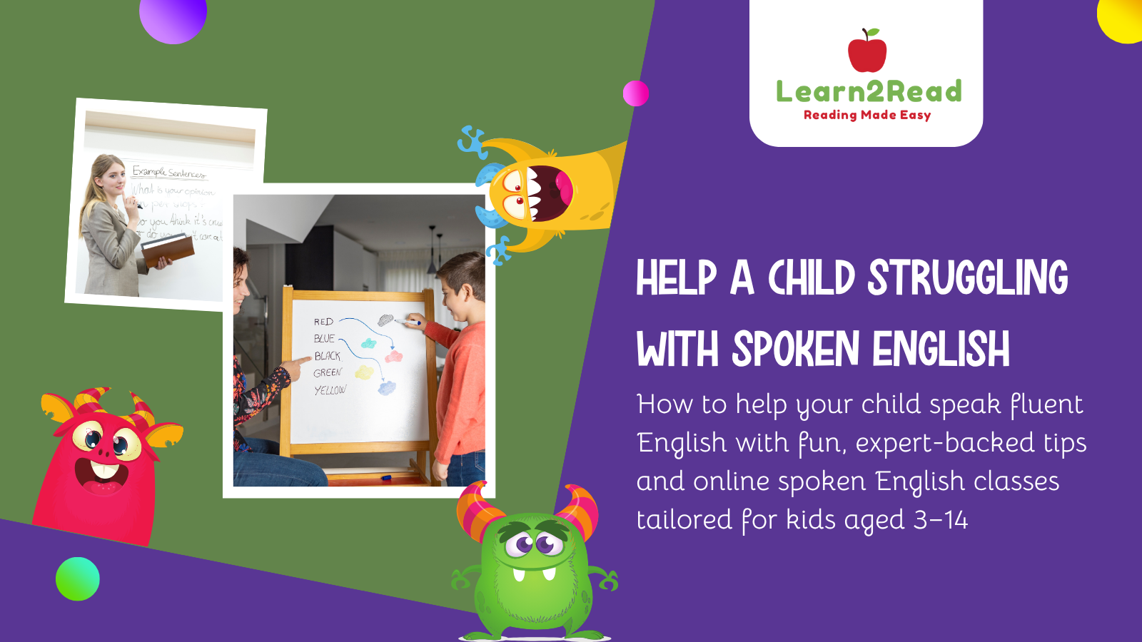 How to Help a Child Struggling with Spoken English